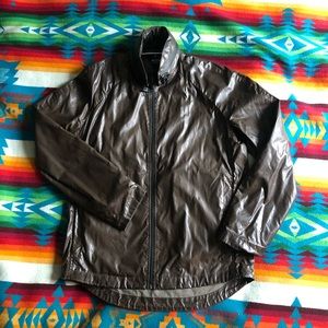 Nike NSW Made In italy Brown Windbreaker Jacket